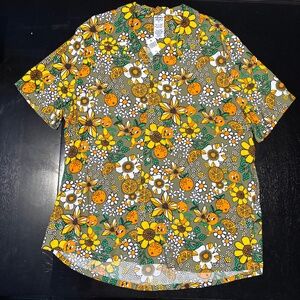 Walt Disney World Shirt Mens Small Orange Bird Button Up 50th Vault NWT